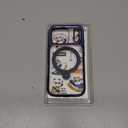 CASEKOO Deep Blue Glossy Designed for iPhone 17 Pro Case with 360 Spin Magnetic Stand [Fit for MagSafe][17FT Military Protection] Slim Polished Frame Titanium Alloy Sturdy Stand 6.3'', Deep Blue