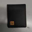 Lanyani RFID Wallets Bifold Simple (A-A-Carbon Fiber Black)