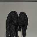 Betrue Women's Lightweight Boat Shoes, Casual Loafers, Slip On Deck Shoes, Breathable Canvas Sneakers (11, Black2018)