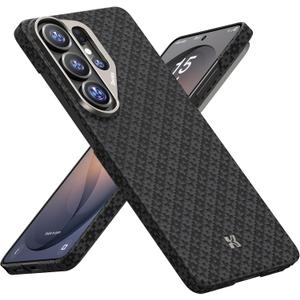 BENKS S26 Ultra Case, ArmorGrid ArmorAir Case for Samsung Galaxy S26 Ultra Compatible with MagSafe, Ultra Slim & Lightweight Minimalist Case Built with Dupont Kevlar, Aluminum Camera Protection (Obsidian Black)