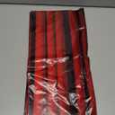Fun Express Red Curtain Backdrop Banner (6 feet x 6 feet) Party Decor