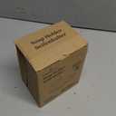 LEVERLOC Soap Dish, Soap Bar Holder for Shower Suction Cup Wall Mounted, Stainless Steel No-Drilling Removable Waterproof Sponge Holder for Bathroom Bathtub Kitchen Sink, Keep Dry, Black (5.7" * 4.8")