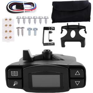 Universal Trailer Brake Controller Kit 90195 P3 Electronic Trailer Brake Control P3 Proportional Brake Controller for Trailers with 1-4 Axles, Compatible with Ford Chevy RAM Toyota Jeep