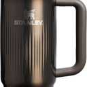 STANLEY Quencher H2.0 Tumbler with Handle and Straw 30 oz | Flowstate 3-Position Lid | Cup Holder Compatible for Travel | Insulated Stainless Steel Cup | BPA-Free | Fluted Gunmetal Shine