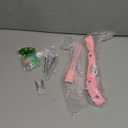 Kickstand for Kids Bike for 16 18 20 Inch Adjustable Folding Center Mount Children's Bicycles Pink Aluminium Alloy Bike Kick Stand Easy Install