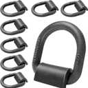 8Pcs Heavy Duty 12000LBS Trailer Weld-On Forged D Ring Tie Down Anchor 1/2" Weldable D Rings