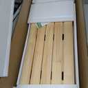 Solid Pine Wire Shelf Covers, 12" D x 30" L, Tool-Free Pantry Rack