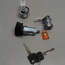 AUTOBABA Ignition Switch Lock Cylinder & 2 Pcs Door Lock Cylinder with Keys Compatible with 1997-2003 Ford F150, 1997-2007 Ford F250 F350, 2000-2005 Excursion Replaces# LC6177 + 2 x DL5885 + 597638