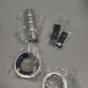 Wakeboard Tower Flag Holder, Boat Flag Pole Bracket Kits Rail Mount Without Drilling Silver
