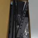 Universal TV Stand, Metal TV Legs for 20-65 inch LCD/LED/OLED/Plasma Flat&Curved Screen TV Height Adjustment with VESA 75x75mm to 800x500mm Max ML1760 (Black)