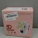 Electric Razors for Women Legs:5D Magnetic Detachable Head Flawless Razor-IPX7 Waterproof Wet Dry Cordless Trimmer-USB Rechargeable Travel Kit