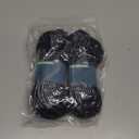 BAMBOO COOL Mens Ankle Socks Bamboo Viscose Athletic Moisture-Wicking Low Cut Running Cushioned Socks (Large, Black*6)