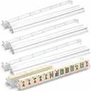 American Mahjong Racks with Pushers – Set of 4 for Smooth Gameplay