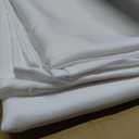 sancua White Square Tablecloths 54x54 Inch, 2 Pack - Fabric Table Cloth for Square or Round Tables, Washable Polyester Table Cover for Dinner, Holiday Party, Decorative Display Tables, 54x54 Inch, 2 Pieces