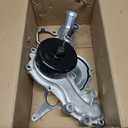 AW6699 Water Pump (For 3.6L V6 Only) For Jeep Wrangler 2012 2013 2014 2015 2016 2017 2018,Wrangler JK 2018 44021 120-4500 CR4500 RL079412AB 68079412AB 68079412AC 68079412AD 68079412AE