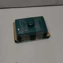 8oz Butter Dishes with Lid for Countertop, Ceramic Butter Holder with Knob Handle, Porcelain Butter Keeper, Large Butter Tray Butter Container for East & West Coast Butter, Farmhouse Kitchen Decor