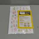 92pcs Water Soluble Embroidery Patterns 2xSheets A4 Colorful Flower Printed Tracing Paper Wash Away Stenciles Embroidery Stabilizer Aunt Mothers Iron on Hand Embroidery Transfers