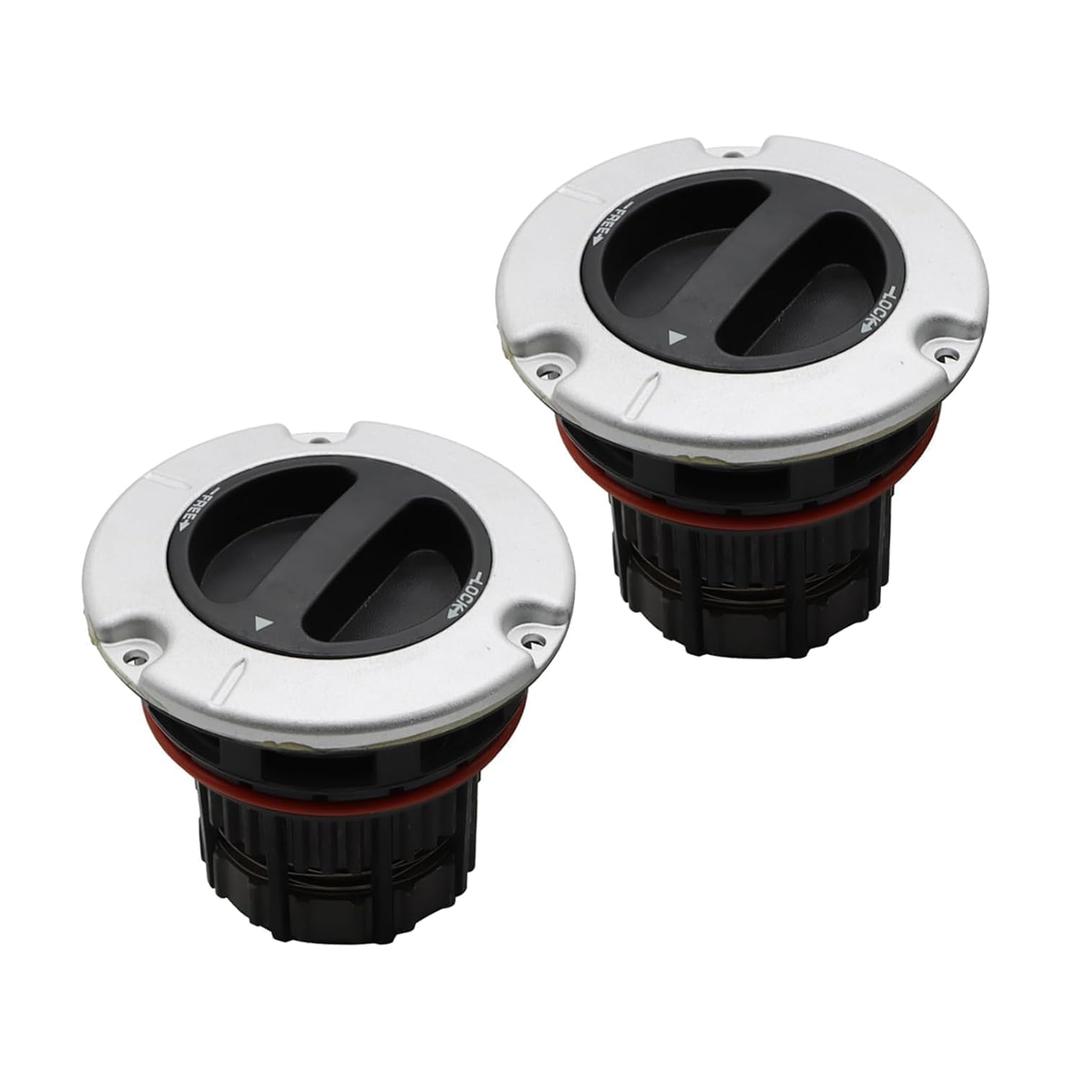 4WD Front Manual Locking Hub 2Pcs Compatible with F-Series 250 350 450 550 Super Duty 2005-2020 4x4 Front Wheel Hub Assembly Actuator Axle Hub Link Assembly BC3Z3B396B 600-220