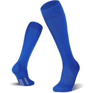 FITRELL 2 Pack Soccer Socks Baseball Softball For Youth Kids Boys Girls, Over-The-Calf Football Socks for Adult Men Women XL