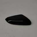 Glossy Black Right Passager Side Mirror Cover Cap Housing Compatible with 2022 2023 2024 2025 Honda Civic without Turn Signal Model, Direct Replacement