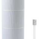 27002-0300S Pool Filter Cartridge, Compatible With Sta-Rite System 2 Modular Media PLM300 Pool and Spa Cartridge Filter, Replacement For Sta-Rite 27002-0300S Pool and Spa D.E. Filter, 300 sq.ft