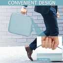 11.6 Inch Hard Laptop Case Tablet Sleeves Compatible with 11.6" MacBook Air/Acer Chromebook 311/DELL Chromebook 11 3100/Asus 2024 Vivobook Go/HP Chromebook 11/Lenovo 100E Chromebook G2 Mtk (Light Blue)