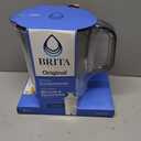 Brita Standard 6-Cup, Black Plastic Water Filtration Pitcher