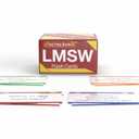 LMSW Exam Prep 2026-2027 Study Cards: ASWB Masters Social Work Review with Practice Test Questions [Full Color Cards]