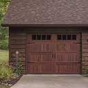 WINSOON Decorative Metal Garage Door Hardware Screw in Carriage House Accents Dummy Hinges Handles Black Steel Barn Gate Garage Decor