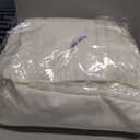 BRILLMAX 6 Pack Ivory Tablecloths for 6 Foot Rectangle Tables 90 x 132 Inch - 6ft Rectangular Bulk Linen Polyester Fabric Washable Cloth Cover for Wedding Reception Banquet Birthday Party