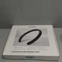 frani Nappa Leather Steering Wheel Cover, Universal 15 Inch Premium Non-Slip Steering Wheel Cover Black