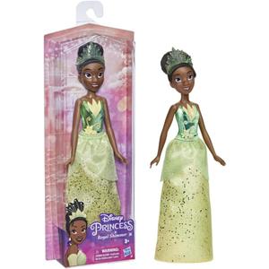 Disney Princess Royal Shimmer Tiana Doll, Fashion Doll with Skirt and Accessories, Toy for Kids Ages 3 and Up