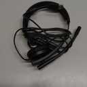 Logitech H570e Wired Headset, Mono Headphones with Noise-Cancelling Microphone, USB, In-Line Controls with Mute Button, Indicator LED, PC/Mac/Laptop - Black