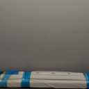 Adjustable Handrails for Outdoor Steps  White Metal Stair Railing with Installation Kit, 3 Steps Handrail or Horizontal Use, Wrought Iron Hand Rails for Outdoor Steps