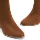 DREAM PAIRS Women's Ankle Boots Chunky Block Heel Booties (8)