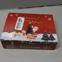 Mini Christmas Tree with Lights, 4 Pack Tabletop Christmas Tree with Lights for Christmas Decorations Indoor Xmas Holiday Party, Christmas Centerpieces for Tables New Year Decoration