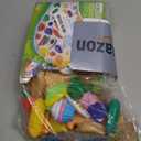 JOYIN 50 Piece Set of Kitchen Toys, Dinnerware, Dummy Fruits, Vegetables, Plastic Accessories for Children Educational Learning Toy, Role Play Gift, Easter Basket Stuffers