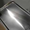 Nordic Ware Naturals Half Sheet - USA Made Aluminum Commercial Quality Sheet Pan for Baking or Roasting, Encapsulated Galvanized Steel Rim Prevents Warping, 2-Pack, 2pk Half Sheet