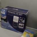 Queen Air Mattress with Headboard, Built-in Pump, 800 lbs Support, Quiet Noiseless Design, 48-Hour Leak-Tested, 3.5 Min Fast Inflation, Portable Blow Up Bed with Carry Bag for Home, Guests & Camping