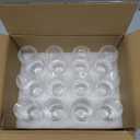 FAWLES Stemless Champagne Flutes Set of 12, Crystal Glass, 8 oz Champagne Glasses, Prosecco Mimosa Glasses Set