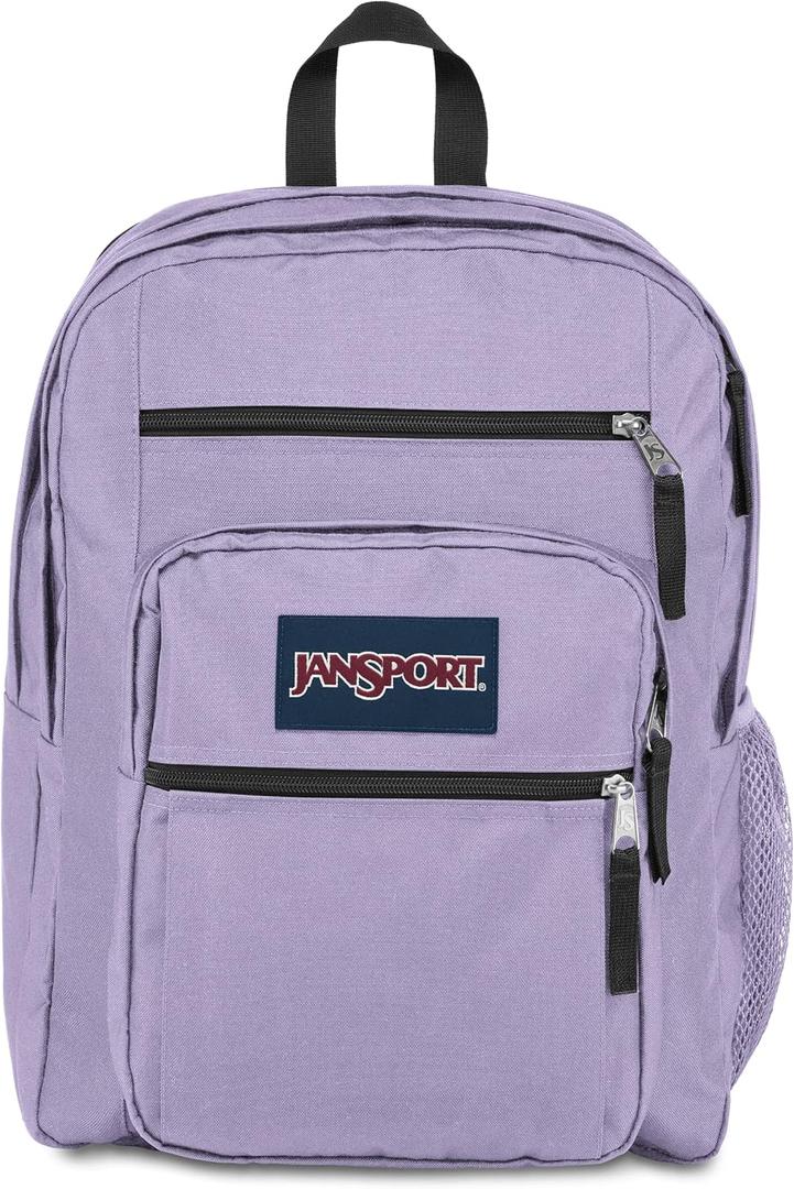 JanSport Laptop Backpack - Computer Bag with 2 Compartments, Ergonomic Shoulder Straps, 15 Laptop Sleeve, Haul Handle - Pastel Lilac (One Size)