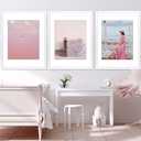 VNVNK 18x24 Frame White Picture frame-1 PCS, Perfect for 18x24 Inch Picture without Mat or 16x20 Inch Picture with Mat, Home Wall Decor Picture Frame