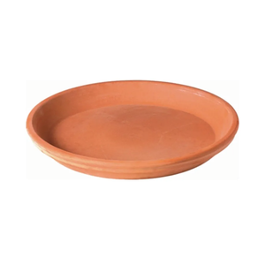 Deroma Terra Cotta 3" Clay Saucer
