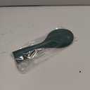 FireKylin Silicone Standing Rice Spatula, Heat Resistant Rice Cooker Paddle, Serving Spoon (Rich Green)