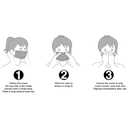 Universal Safety Face Shield 4 Pack, All-Round Protection Cap with Clear Wide Visor Spitting Anti-Fog Lens, Lightweight Transparent Shield with Adjustable Elastic Band for Men Women