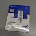 Western Digital 1TB WD Blue SA510 SATA Internal Solid State Drive SSD - SATA III 6 Gb/s, M.2 2280, Up to 560 MB/s - WDS100T3B0B