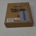 VISTOP Jumbo Foldable Dog Pool, Hard Plastic Shell Portable Swimming Pool for Dogs Cats and Kids Pet Puppy Bathing Tub Collapsible Kiddie Pool (77inch.D x 15.7inch.H, Blue)