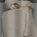 H.VERSAILTEX Velvet Stretch Recliner Couch Covers 4-Pieces Style Recliner Chair Covers Recliner Cover for Reclining Chair Slipcovers Feature Non Slip Form Fitted Thick Soft Washable, Ivory