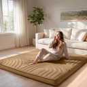 ZonLi Japanese Floor Mattress Futon Mattress Queen Size 4 Inch Thick