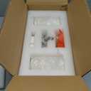 Alabaster Wall Sconce, 14in Modern Spanish Natural Marble Bathroom Vanity Sconces, Unique Indoor Brass Wall Lighting,Gold Fixtures Decor for Bedroom Living Room Staircases (Set of 1)